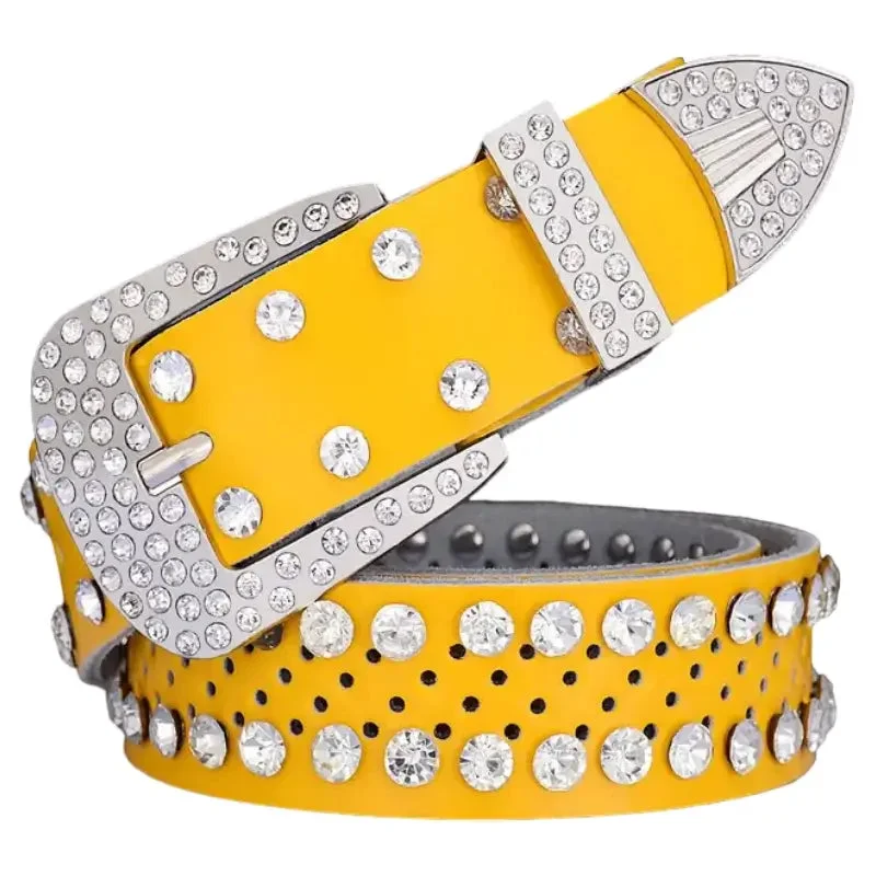 Ceinture Western Femme Strass en Action