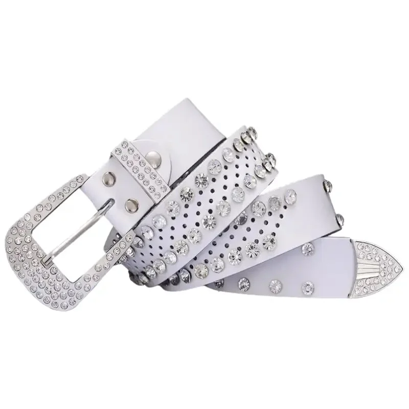 Ceinture Western Femme Strass Détails