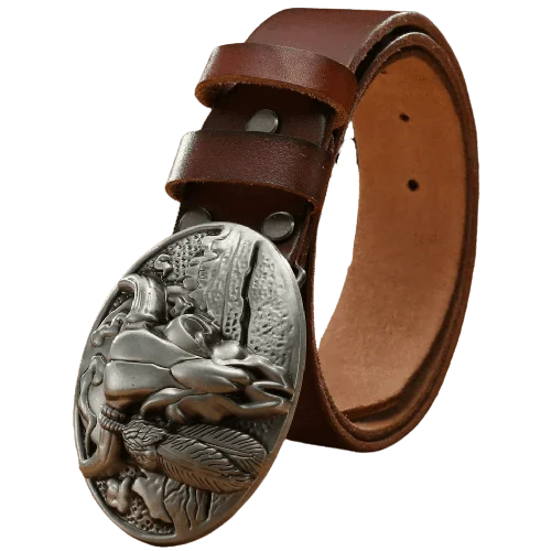 Ceinture Western Homme avec Boucle