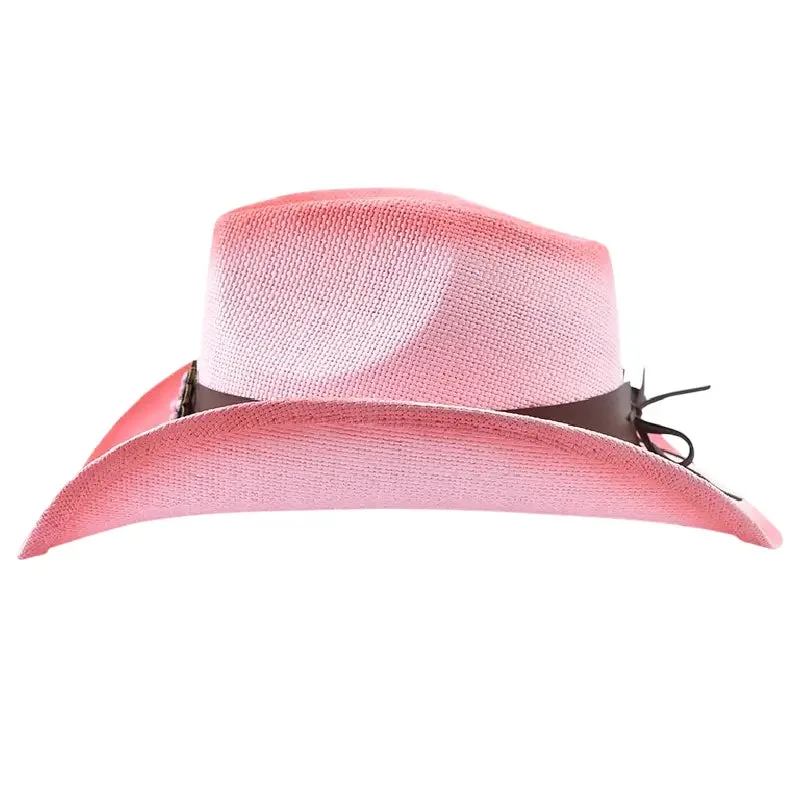 Chapeau Country porté par une cowgirl