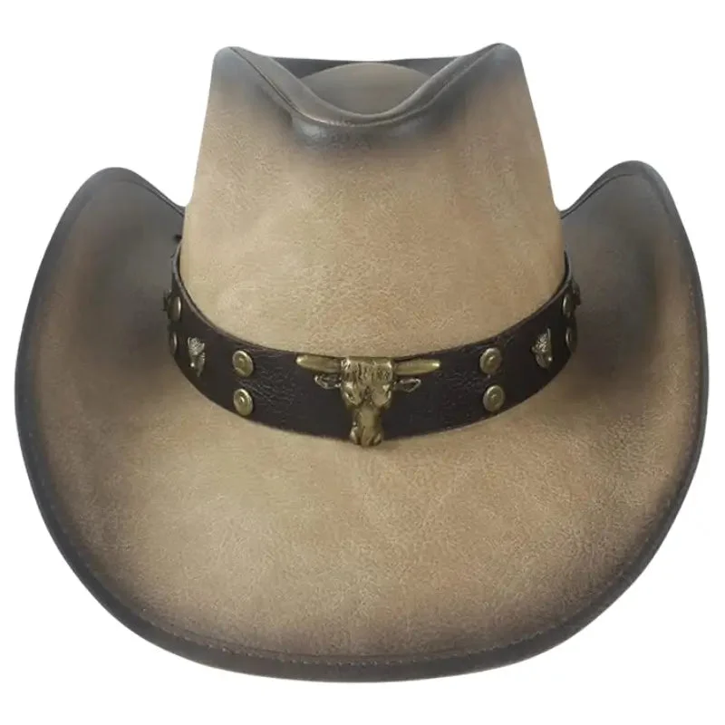 Détails du Chapeau Country en Cuir