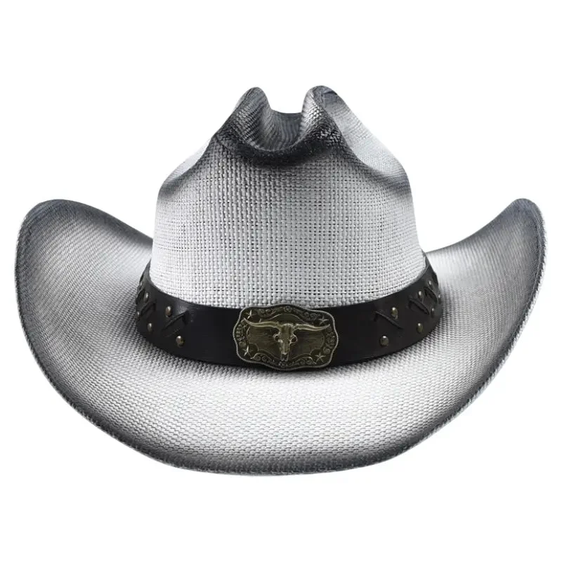 Chapeau Country Western en Paille