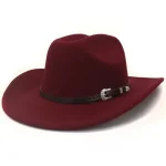 Chapeau de Cowboy Bordeaux