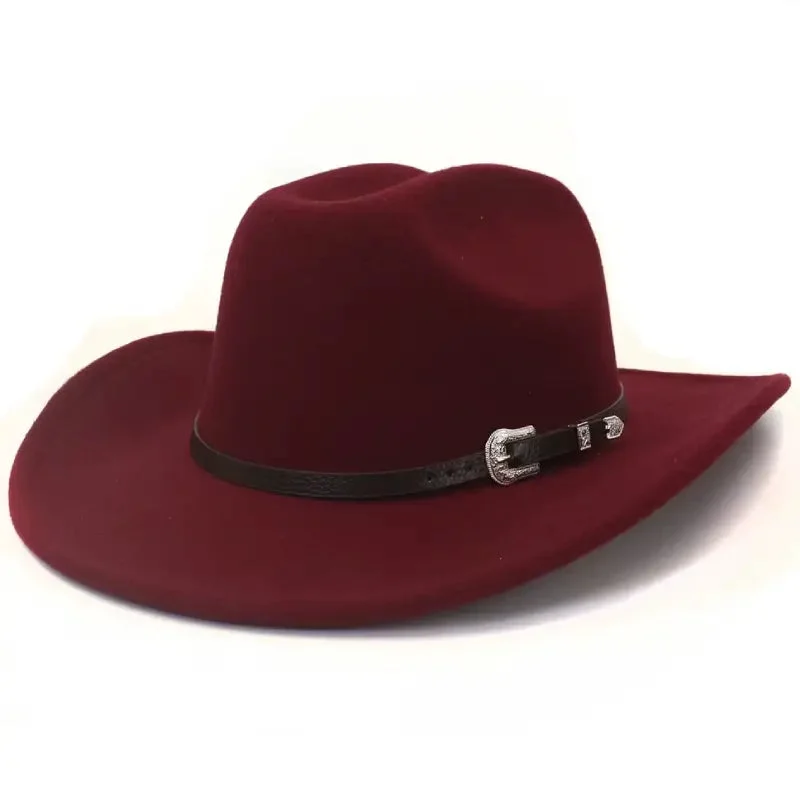 Chapeau de Cowboy Bordeaux