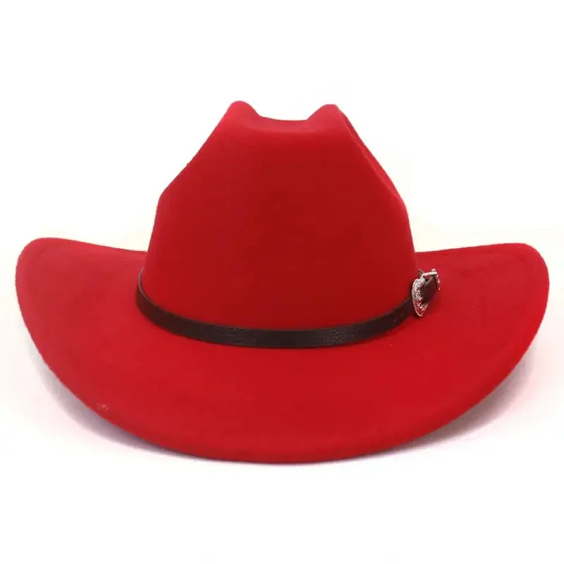Chapeau de Cowboy Rouge