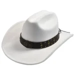 Chapeau Western Blanc