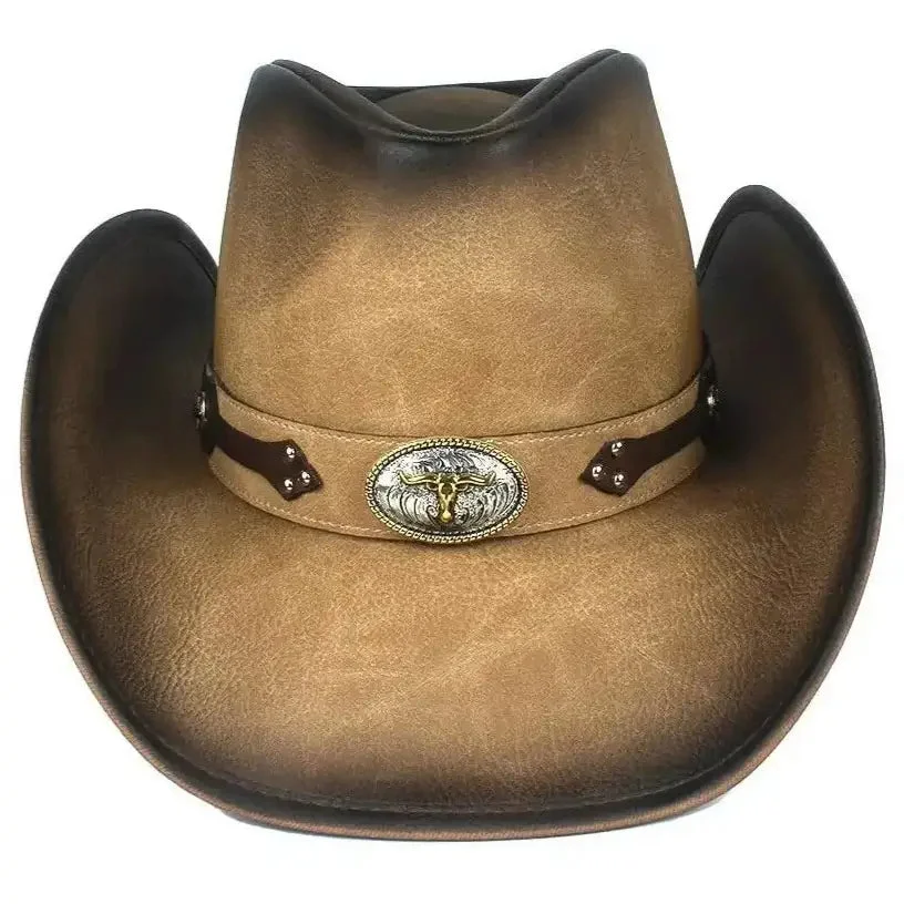 Chapeau Western Homme en cuir