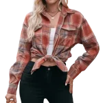 Chemise Style Western pour Femme