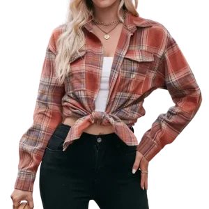 Chemise Style Western pour Femme