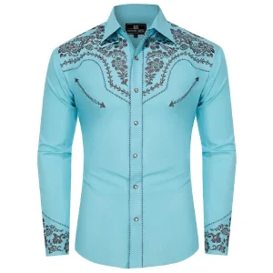 Chemise Style Cowboy pour Homme
