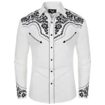 Chemise Western Blanche
