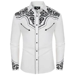 Chemise Western Blanche