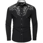 Chemise Western Brodée
