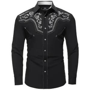 Chemise Western Brodée