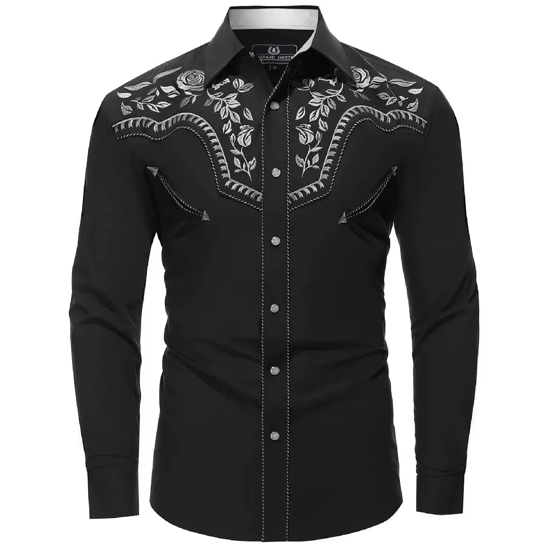 Chemise Western Brodée