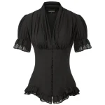 Chemisier Style Western pour Femme