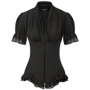 Chemisier Style Western pour Femme