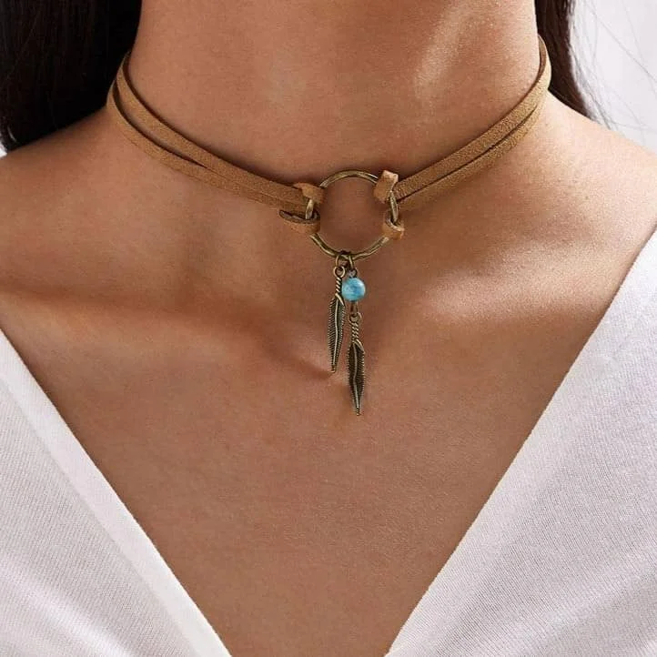 Collier Amérindien pour Femme