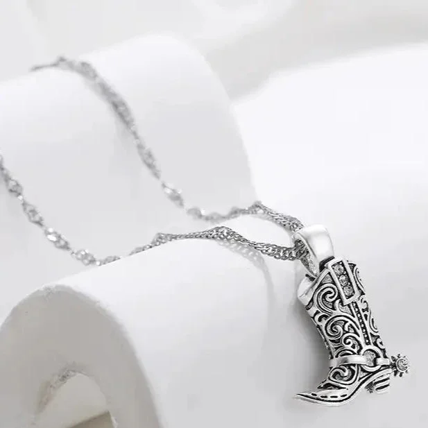 Collier cowboy femme avec strass