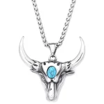 Collier Crâne de Buffle