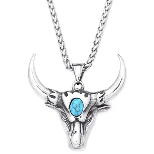 Collier Crâne de Buffle