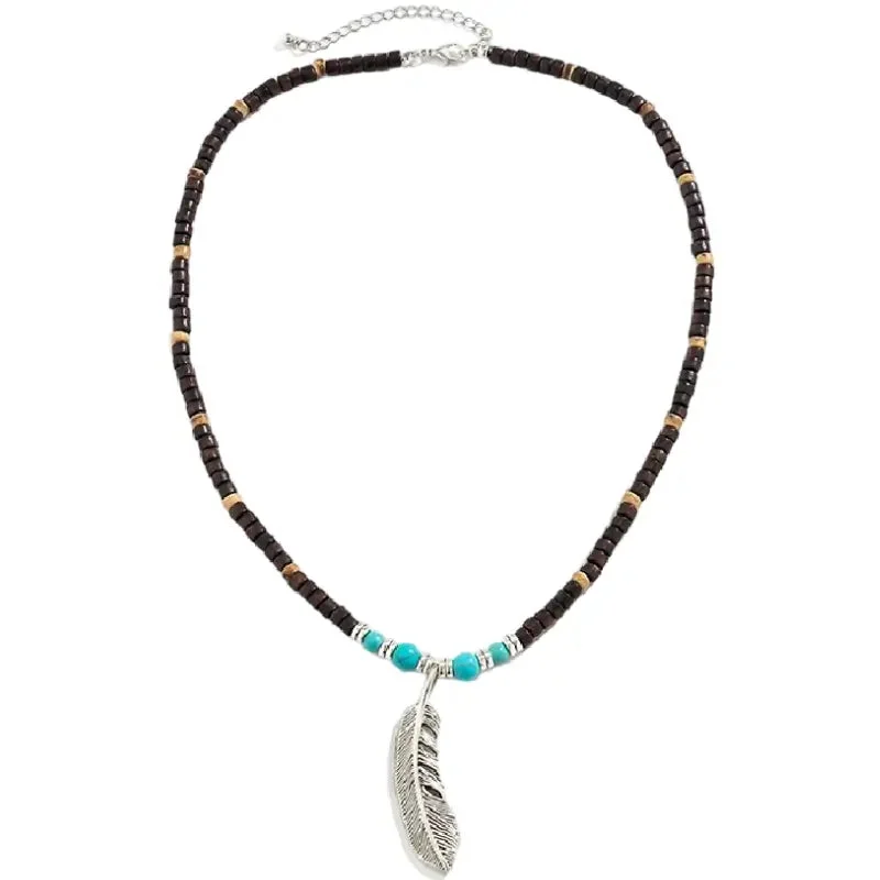 Collier Indien Plume
