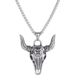 Collier Tête de Buffle