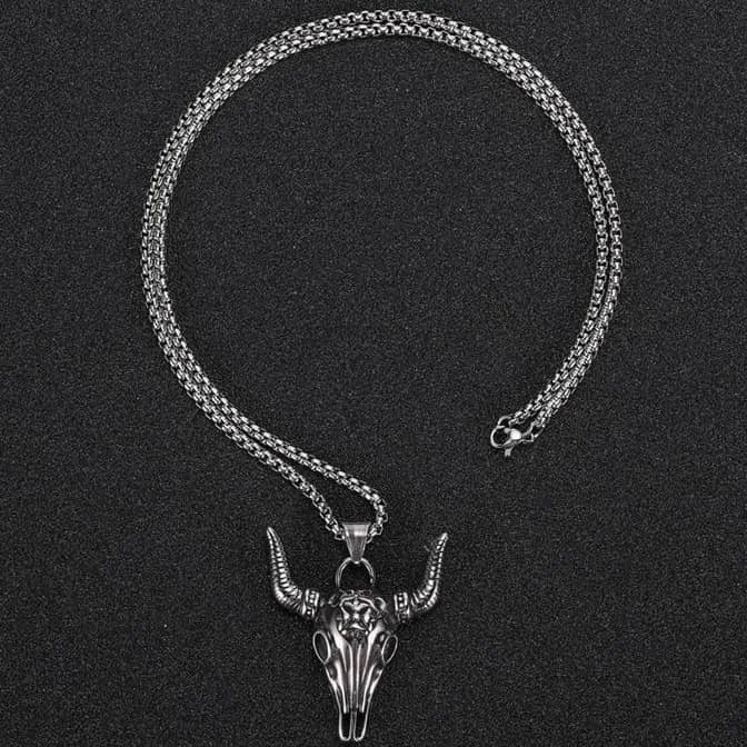 Collier Tête de Buffle