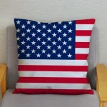 Coussin avec Drapeau Américain