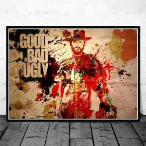 Tableau Affiche Western