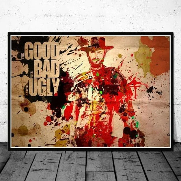 Tableau Affiche Western