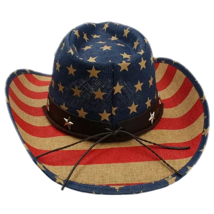 Chapeau de Cowboy avec bandeau étoilé