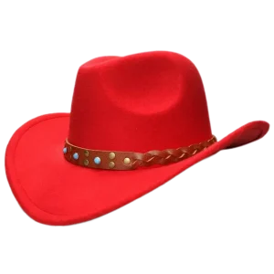 Chapeau Country Rouge
