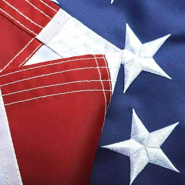 Drapeau Américain Brodé