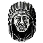 Bague Tête d'Indien