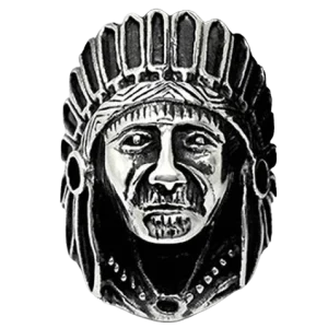 Bague Tête d'Indien