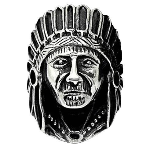 Bague Tête d'Indien
