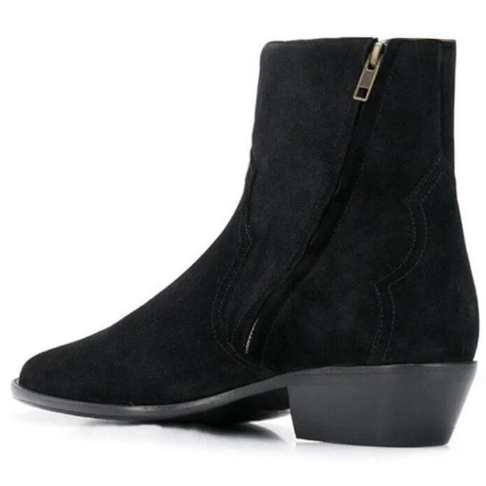Bottines Cowboy en Cuir Pratiques