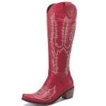 Bottes Cowboy Rouges