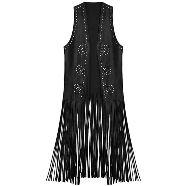 Détails du Gilet Western Femme