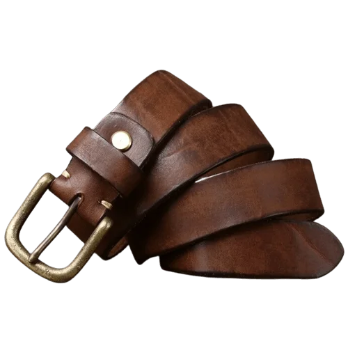 Détails de la Ceinture Western Artisanale