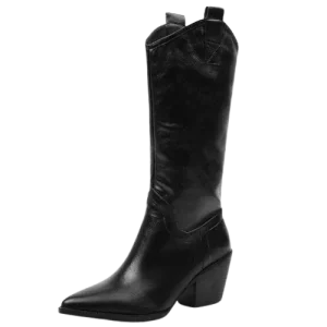 Bottes Cowboy Femme à Talons Hauts