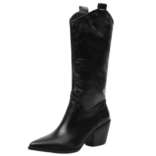 Bottes Cowboy Femme à Talons Hauts