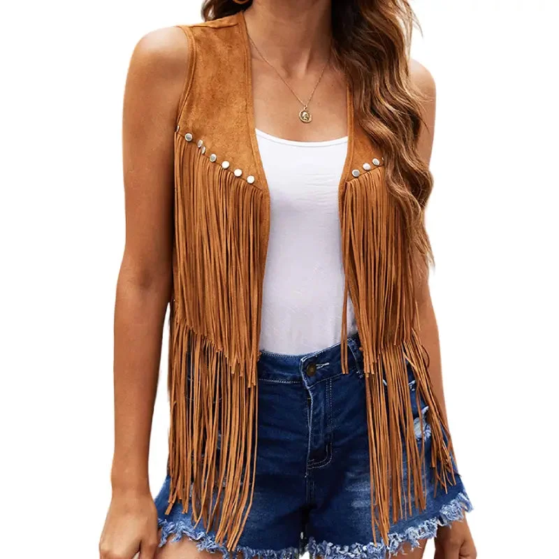 Gilet country femme en polyester