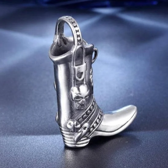 Pendentif Botte de Cowboy de Dos