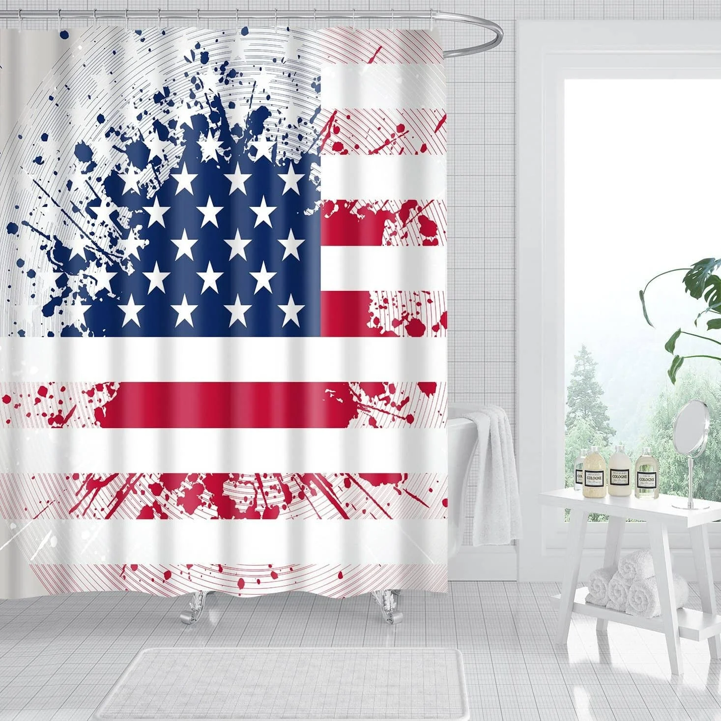 Rideau de Douche USA