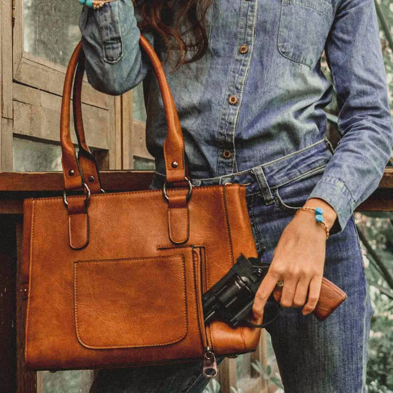 Sac à Main Western Clouté - Vue de Profil