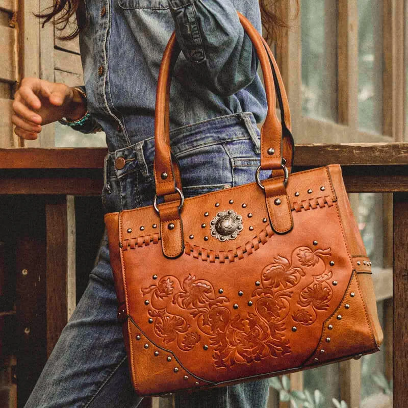 Sac à Main Western Clouté - Détails
