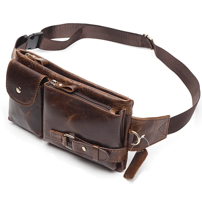 Sacoche de Ceinture Western en cuir