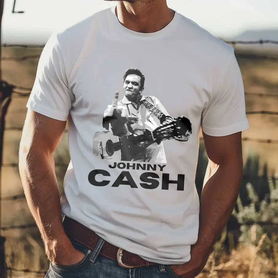 T-Shirt Johnny Cash Finger